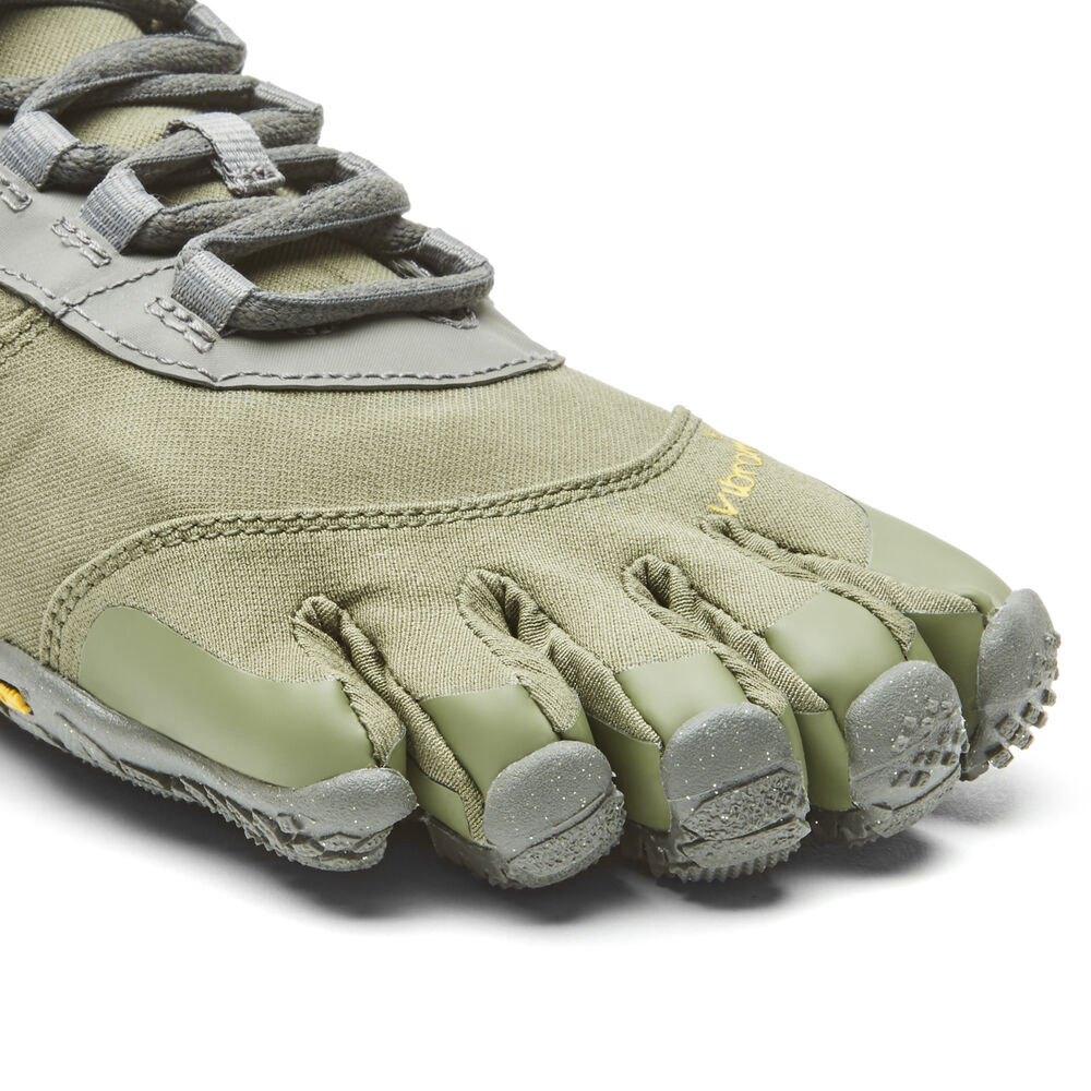 Vibram FiveFingers Dame Løbesko Olivengrøn - V-Trek Insulated - 8167CRTFQ